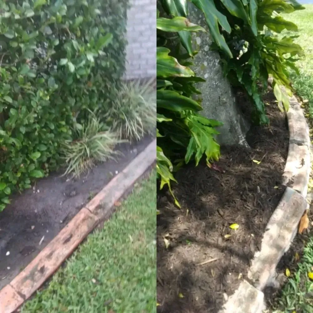 Custom yard cleanup service in Ormond Beach, FL - Brookes Flower Bed Service and Maintenance