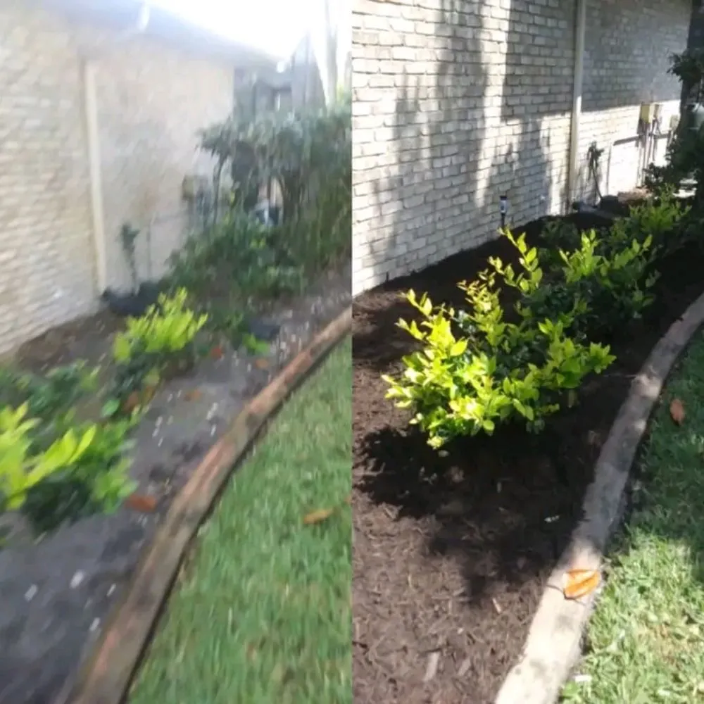 Trusted garden landscaping in Ormond Beach, FL by Brookes Flower Bed Service and Maintenance