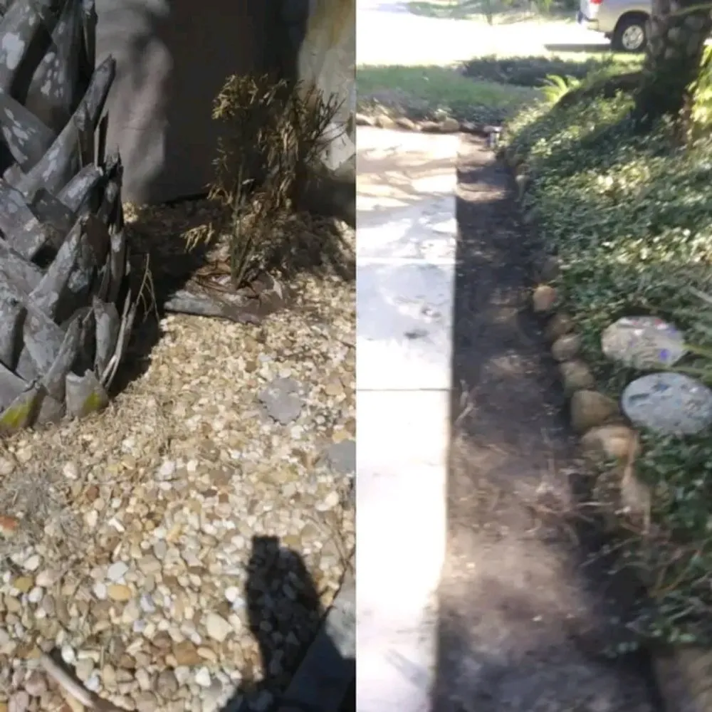 Local yard maintenance in Ormond Beach, FL by Brookes Flower Bed Service and Maintenance