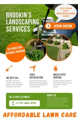 Brookin’s Landscape Services Logo