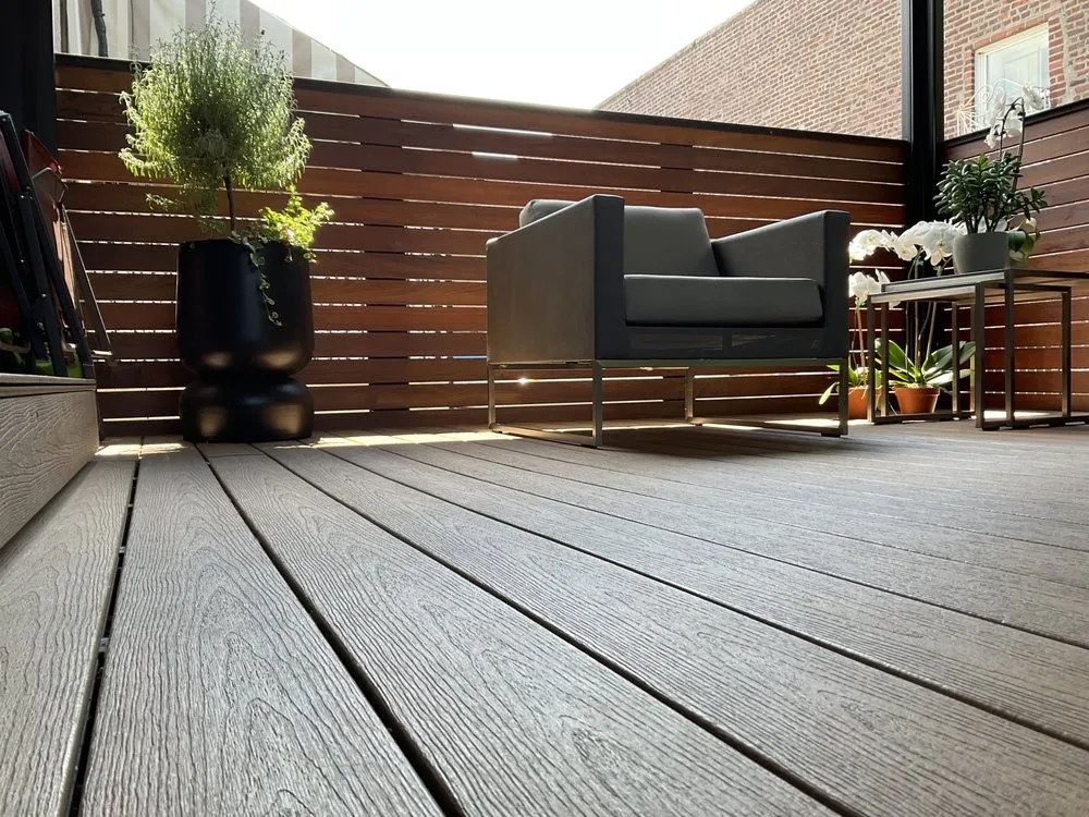 Top-rated lawn mowing service with custom design in Brooklyn, NY by Brooklyn Deck and Patio