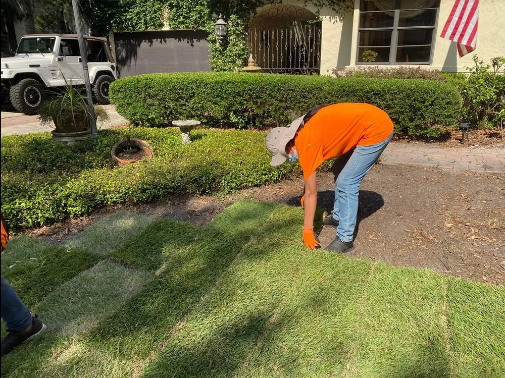 Custom landscape design in Zephyrhills, FL by Brooks A1 Lawn and Tree Service