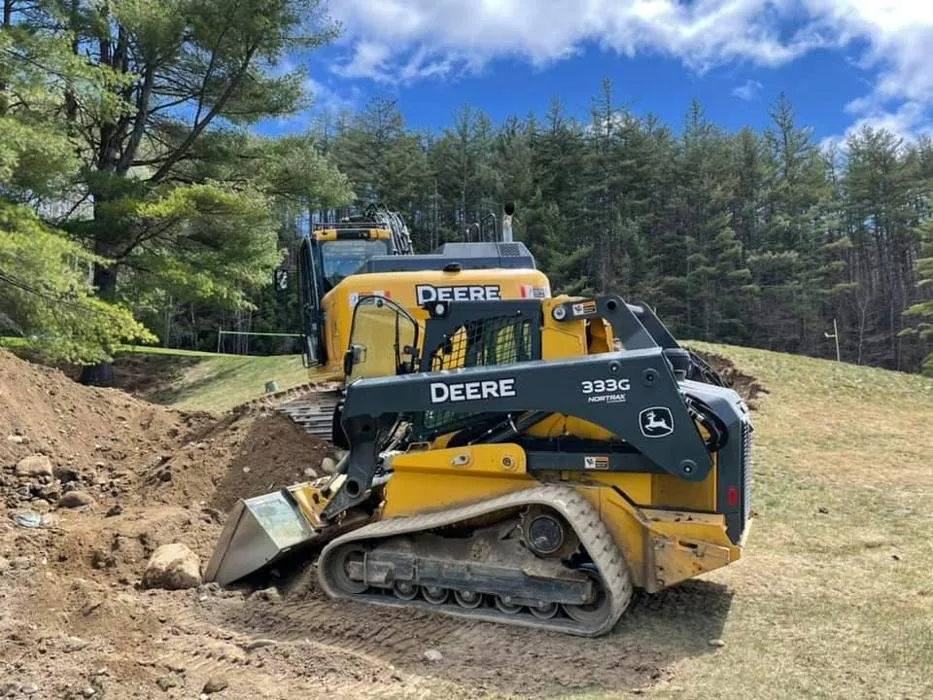 Affordable landscape design in Ludlow, VT - Brooks Excavation