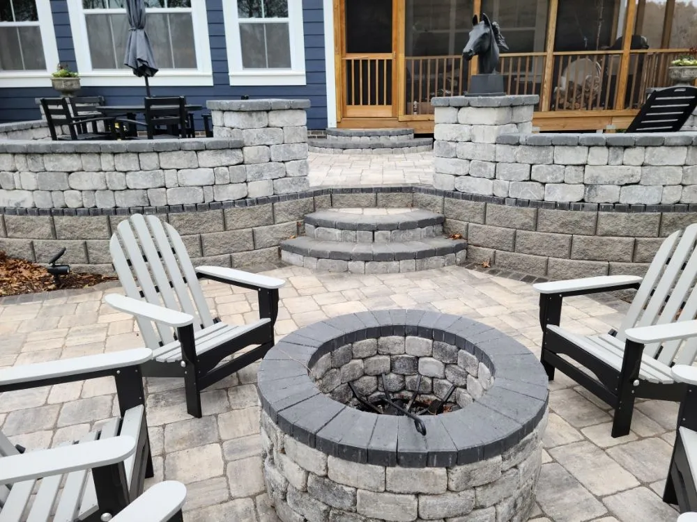 Affordable lawn mowing service with custom design across Belton, SC - Brooks Landscaping