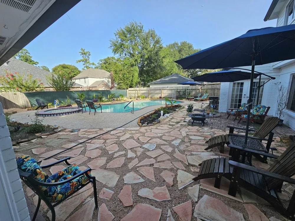 Custom outdoor landscaping for year-round maintenance across Katy, TX - Brooks Landscaping