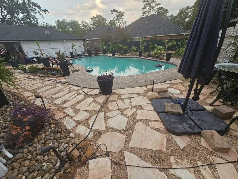 Reliable outdoor landscaping in Katy, TX by Brooks Landscaping