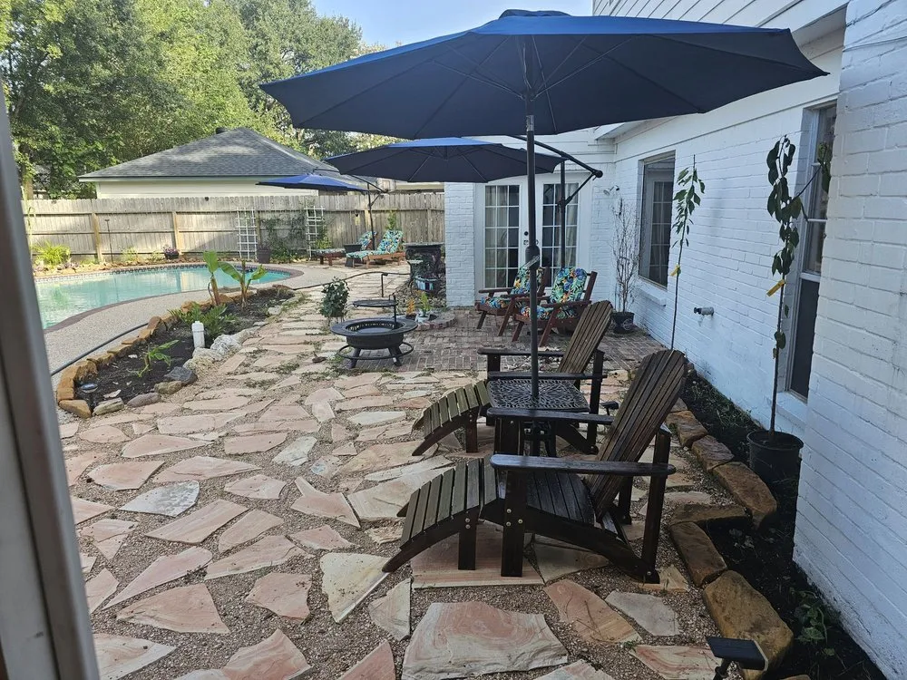 Professional landscape installation in Katy, TX - Brooks Landscaping