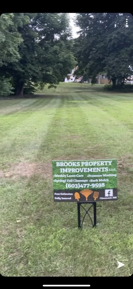 Reliable lawn mowing service in Claremont, NH - Brooks Property Improvements