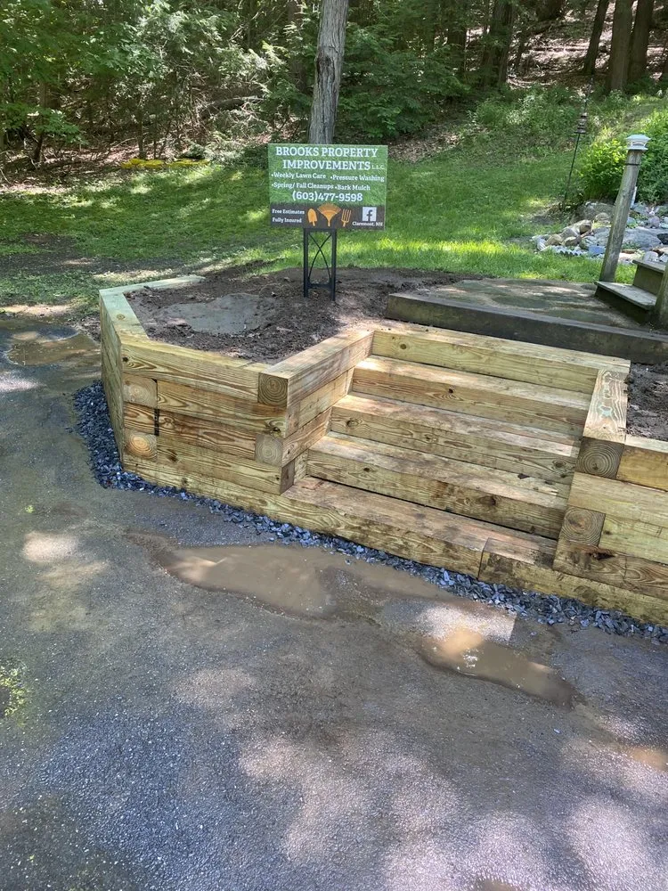 Custom landscape design experts serving Claremont, NH - Brooks Property Improvements