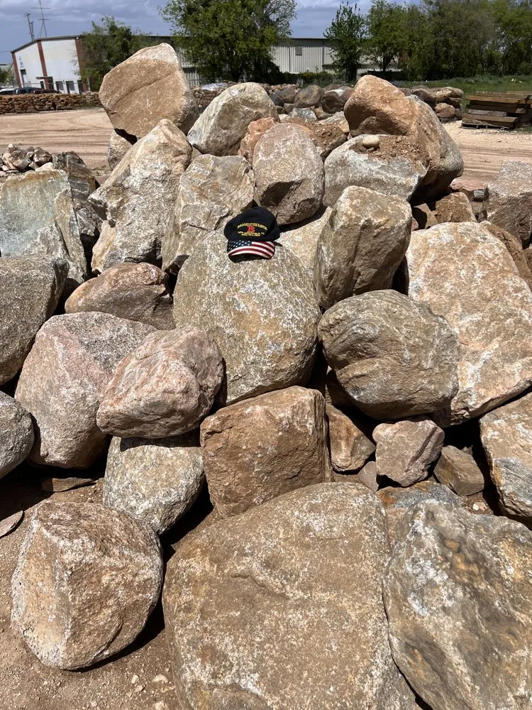 Affordable landscape installation in New Braunfels, TX - Brooks Stone Ranch