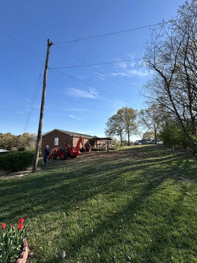 Expert yard maintenance in Casar, NC by Brooks Tree Service