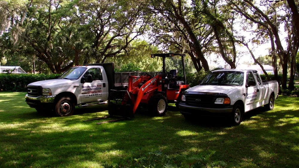 Local yard cleanup service with custom design across Lithia, FL - Brookside Sod & Landscape