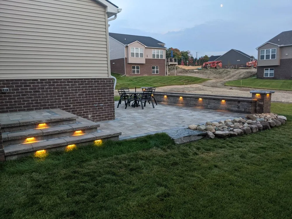 Local residential landscaping in Ortonville, MI by Brookstone Landscaping