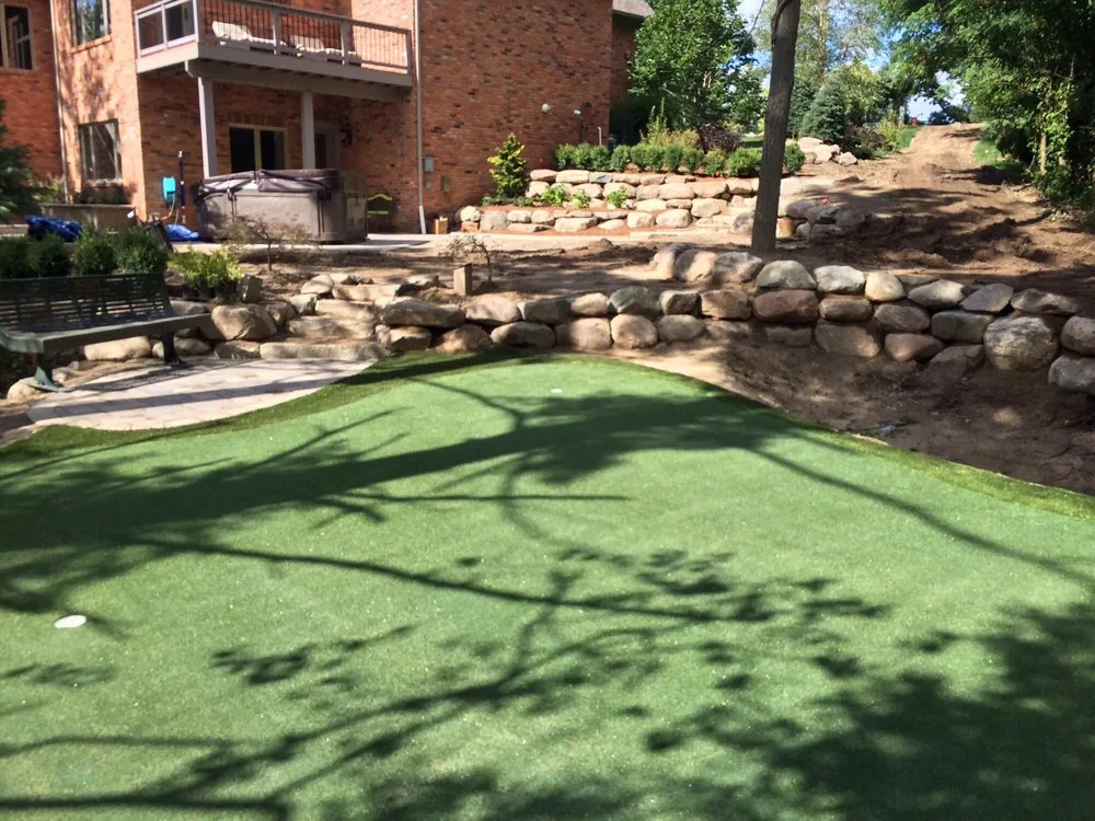 Custom landscape design for year-round maintenance across Ortonville, MI - Brookstone Landscaping