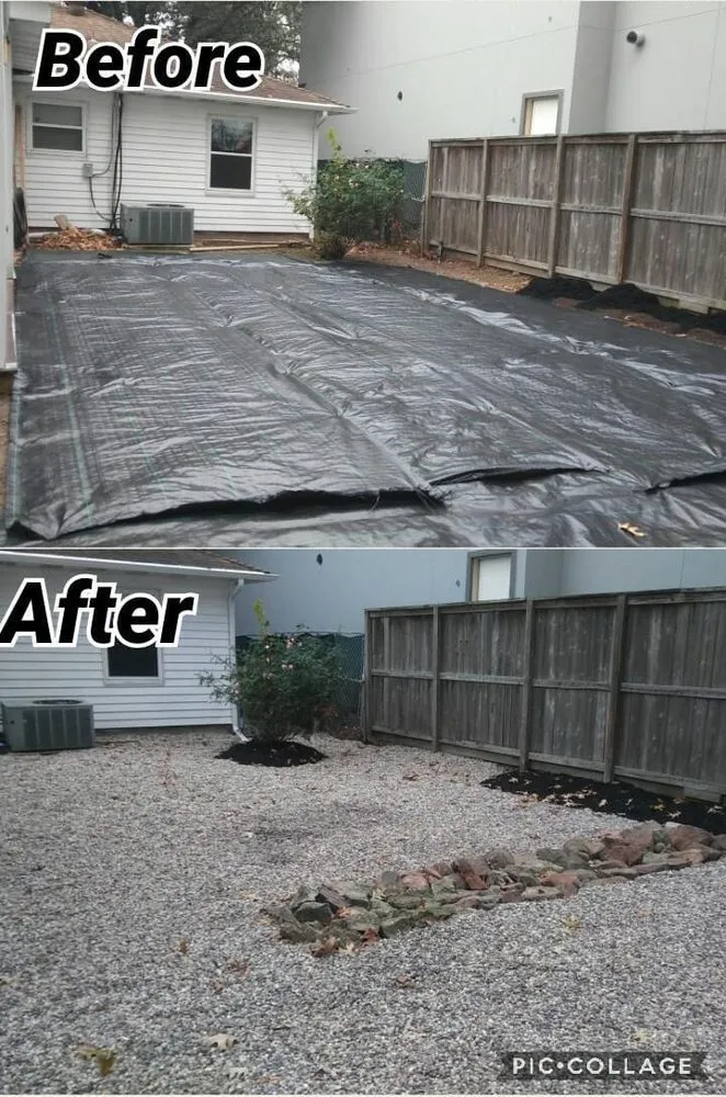 Reliable garden landscaping in Houston, TX by Bros lawn management