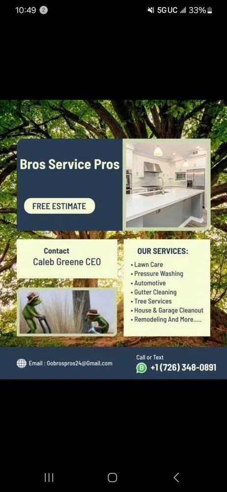 Trusted lawn mowing service for homes across San Antonio, TX - Bros Service Pros