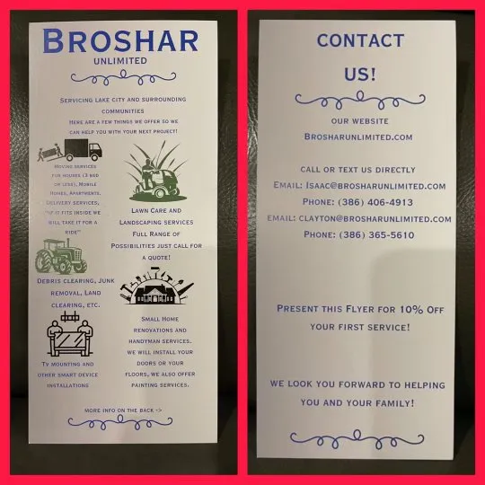 Expert lawn care service experts serving Lake City, FL - Broshar Unlimited