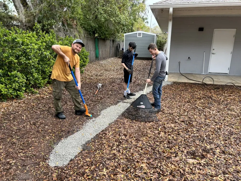 Affordable outdoor landscaping in Lake City, FL by Broshar Unlimited