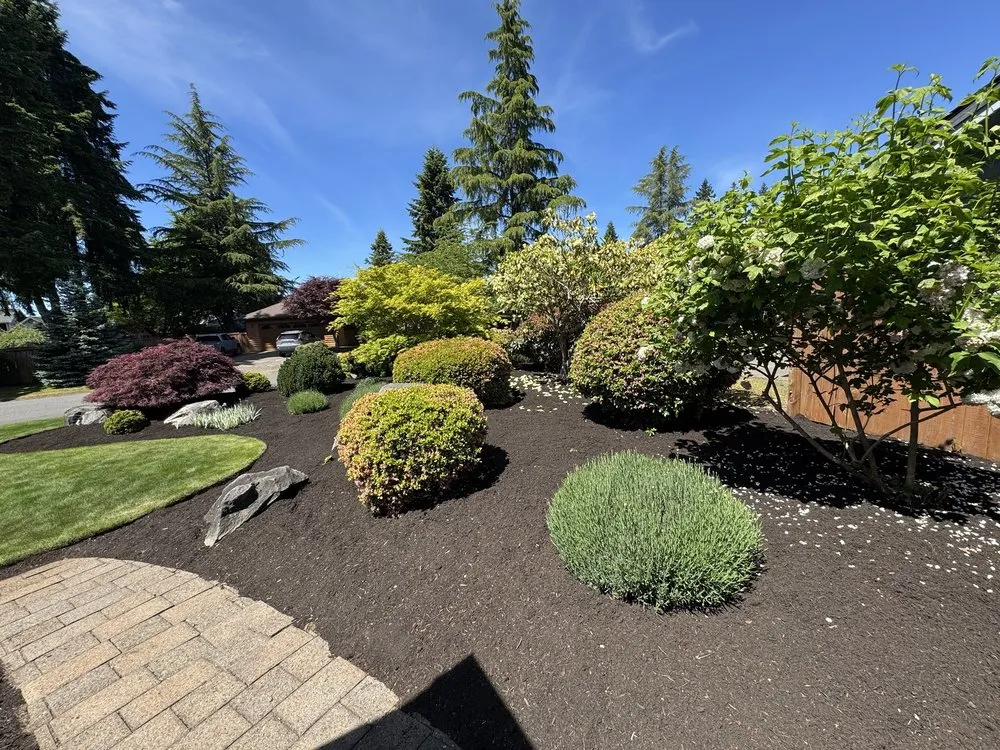 Top-rated lawn mowing service with custom design in Centralia, WA by Brother Bears Landscaping