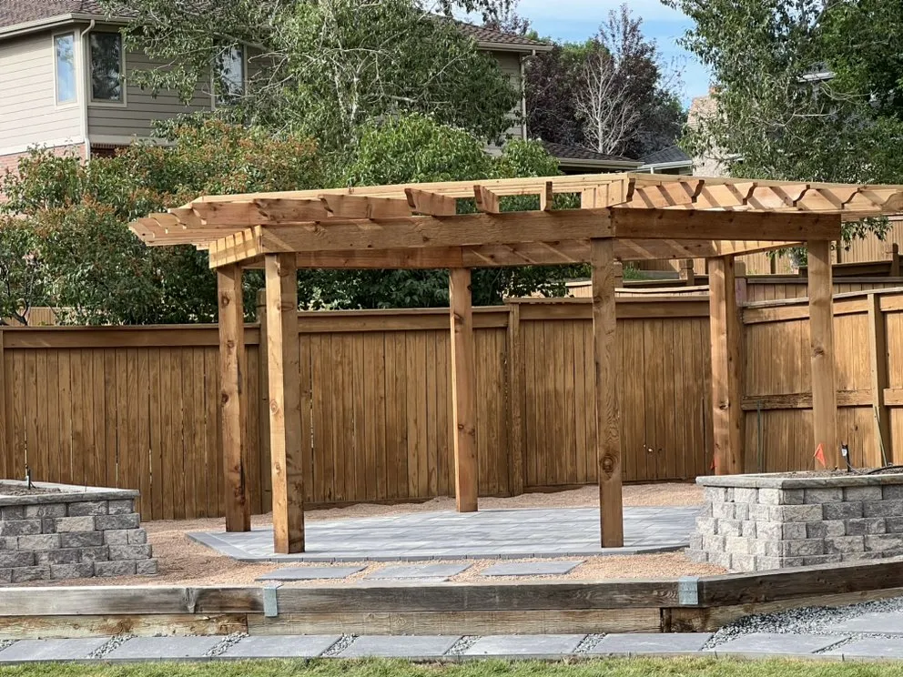 Custom landscape design in Englewood, CO by Brother Landscape