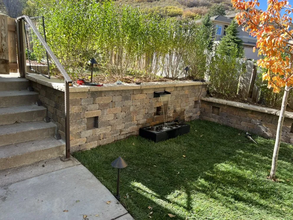 Top-rated garden landscaping with custom design in Englewood, CO by Brother Landscape