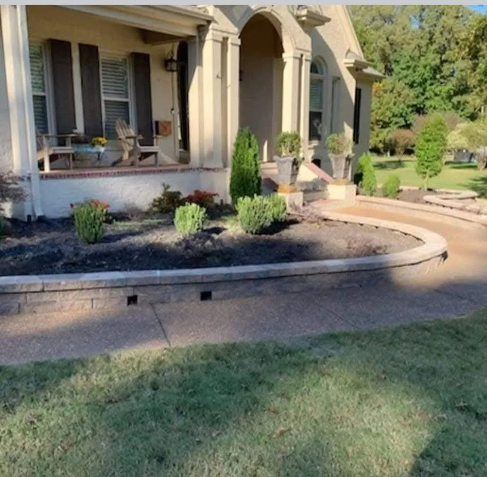 Professional landscape installation near you in Memphis, TN by Brother Landscaping and Tree Services