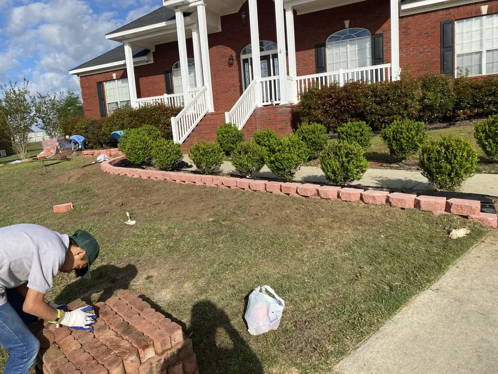 Professional landscape design for year-round maintenance across Mobile, AL - Brother Samy Lawn Care & Landscaping Service
