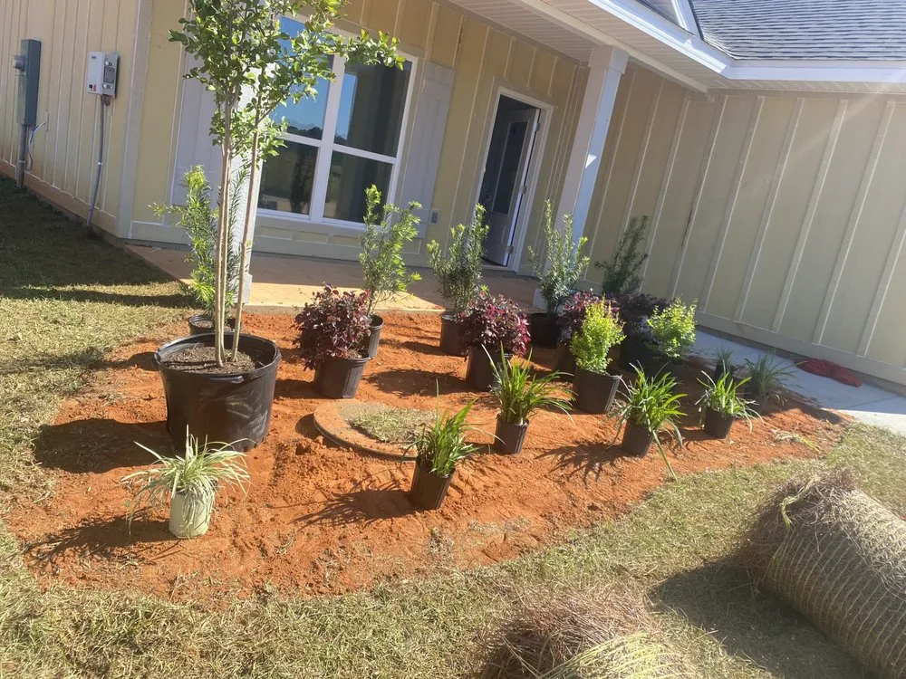 Affordable outdoor landscaping for beautiful yards in Mobile, AL by Brother Samy Lawn Care & Landscaping Service