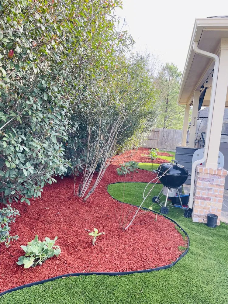 Reliable landscape design in Houston, TX by Brother Y&C Landscaping Sprinklers Repair