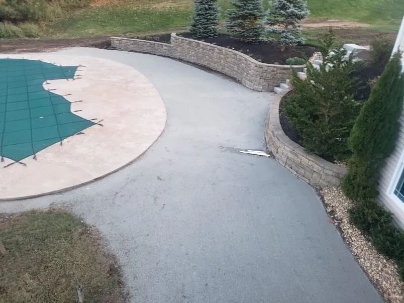 Custom landscape installation for homes across New Boston, NH - Brotherhoude Enterprises