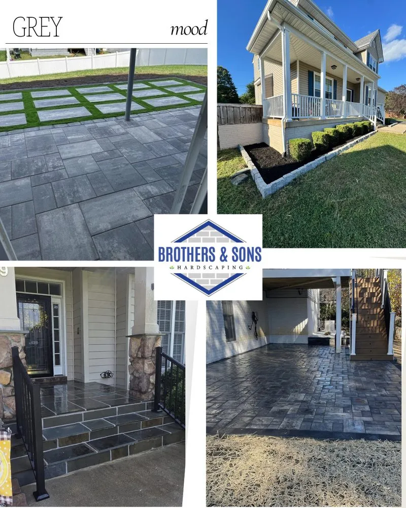 Professional garden landscaping near you in Fredericksburg, VA by Brothers and Sons Hardscaping