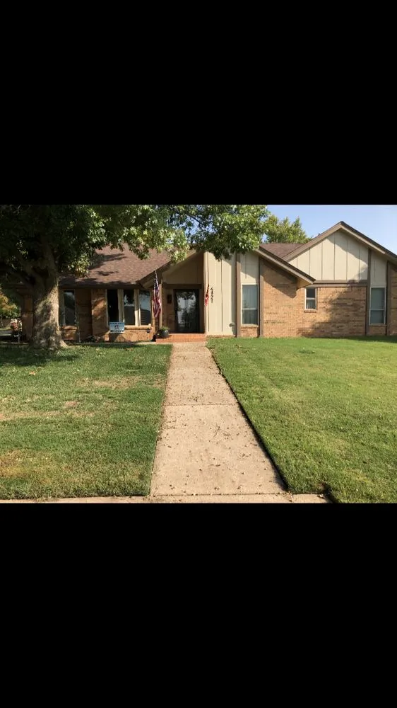 Affordable garden landscaping in Midwest City, OK by Brothers Construction And Lawn Care