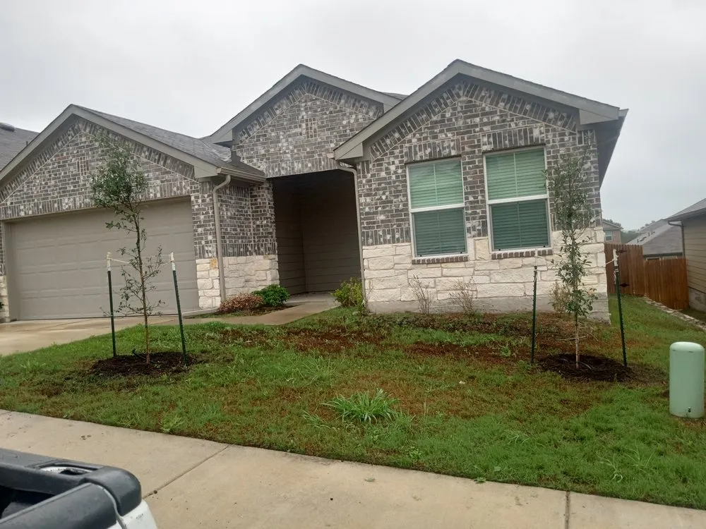 Affordable landscape design for residential properties in Kyle, TX by Brothers Garcia Landscape Design