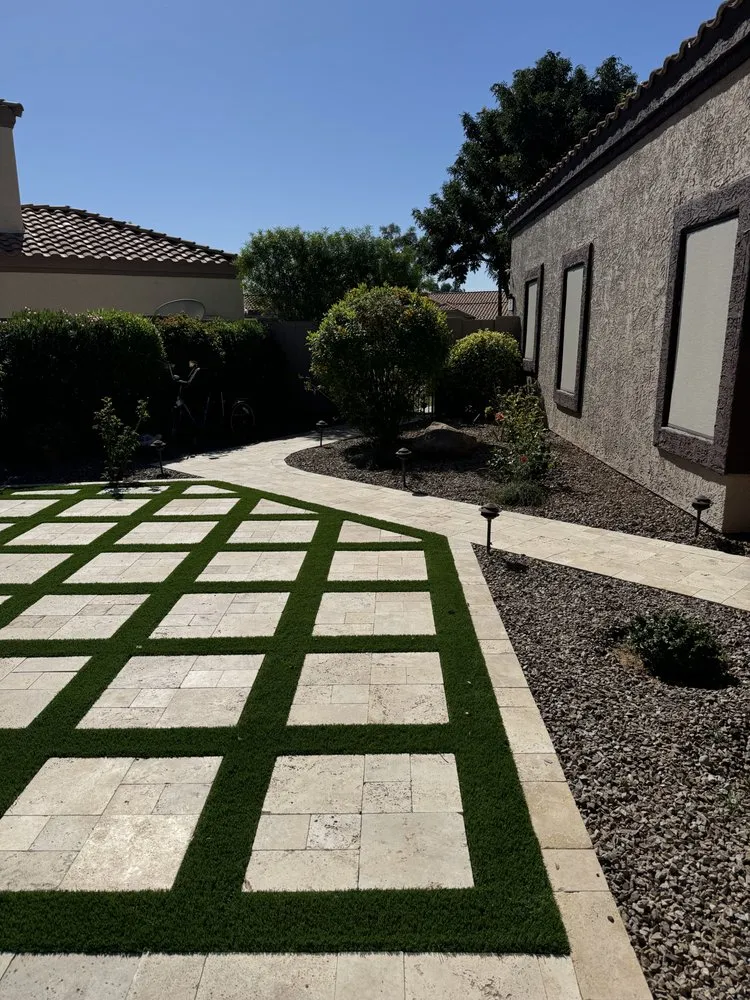 Professional landscape installation near you in Mesa, AZ by Brothers Gonzalez Landscaping
