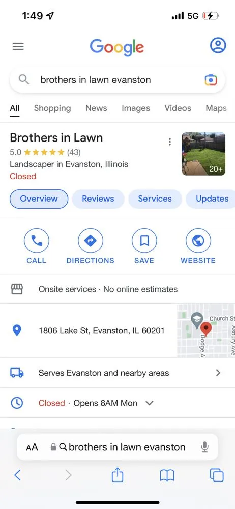 Local lawn mowing service for beautiful yards across Evanston, IL - Brothers in lawn