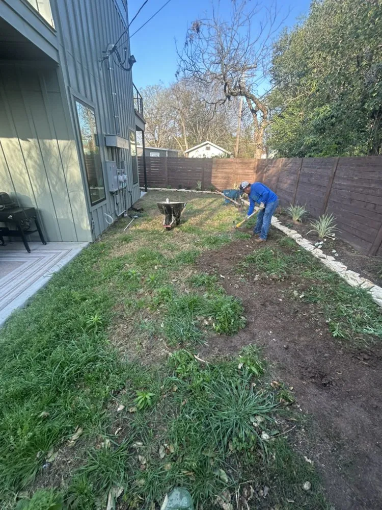 Affordable landscape design for homes in Austin, TX by Brothers Landscaping and Construction