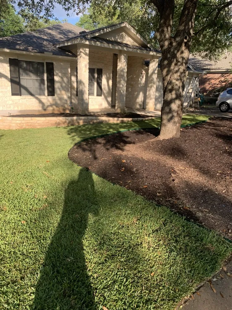 Custom yard cleanup service in Austin, TX by Brothers Landscaping and Construction