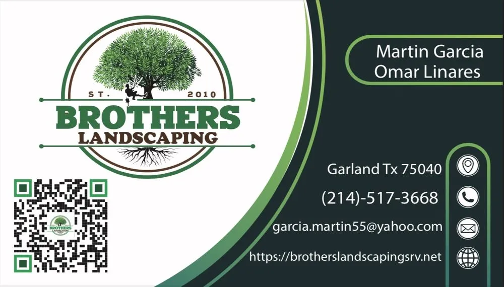 Local garden landscaping for homes in Garland, TX by Brothers Landscaping