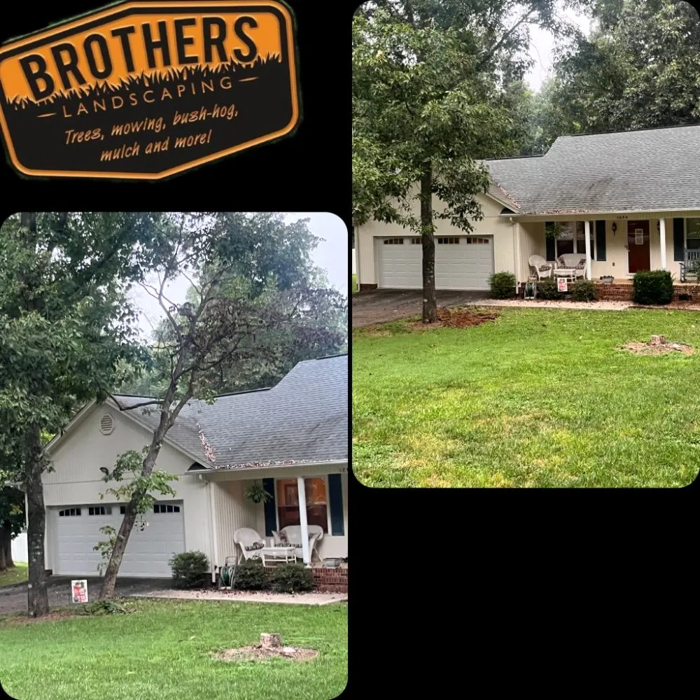 Top-rated lawn mowing service for homes across Maiden, NC - Brothers Landscaping