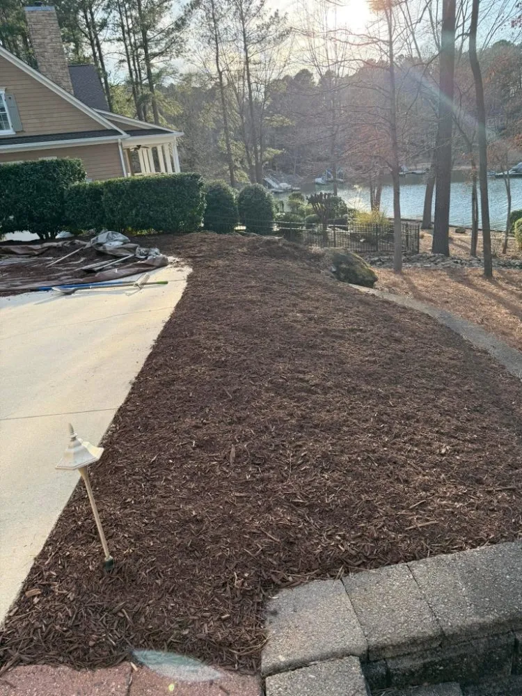 Professional residential landscaping in Maiden, NC by Brothers Landscaping