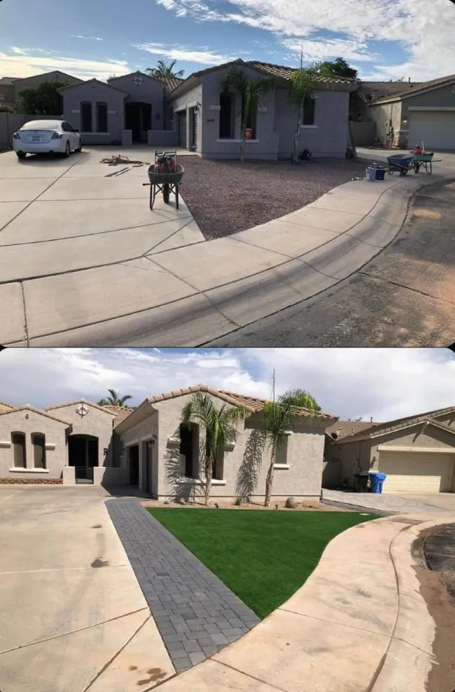 Professional outdoor landscaping for year-round maintenance across Queen Creek, AZ - Brothers Landscaping