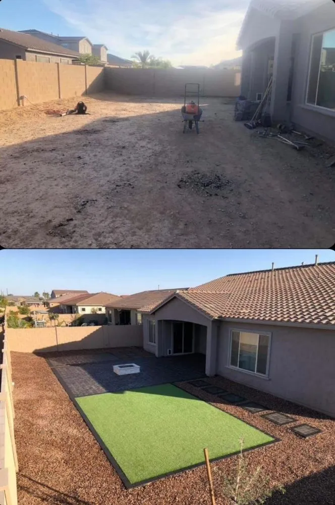 Custom residential landscaping for beautiful yards across Queen Creek, AZ - Brothers Landscaping