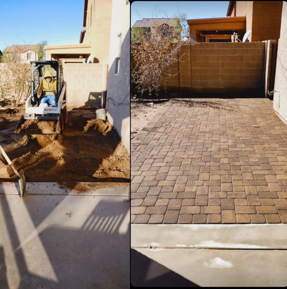 Affordable garden landscaping in Queen Creek, AZ by Brothers Landscaping