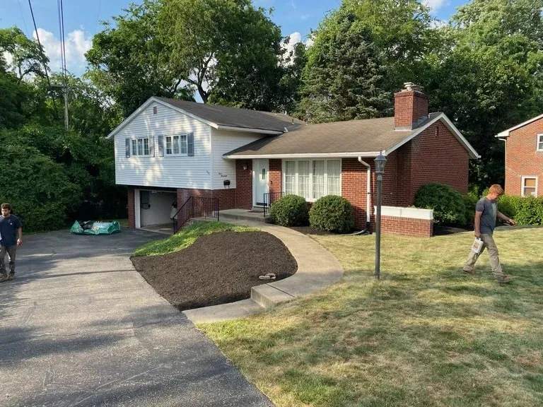 Reliable yard maintenance with custom design in Cranberry Township, PA by Brothers Landscaping Service