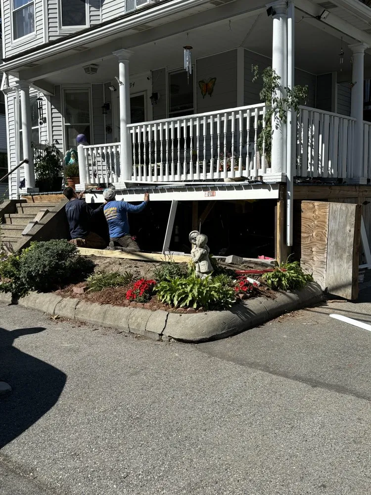 Custom yard cleanup service for outdoor upgrades in Waltham, MA by Brothers Landscaping