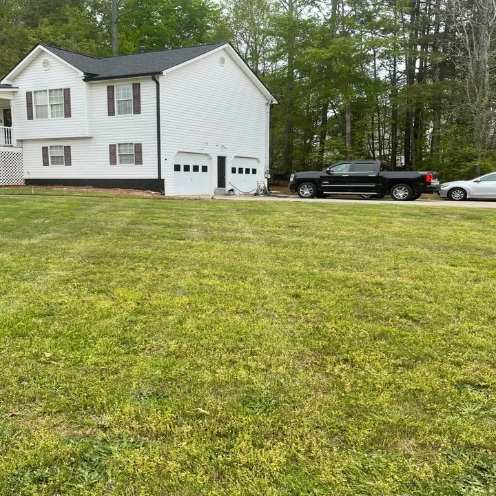 Local landscape installation in Temple, GA by Brothers Lawn Maintenance