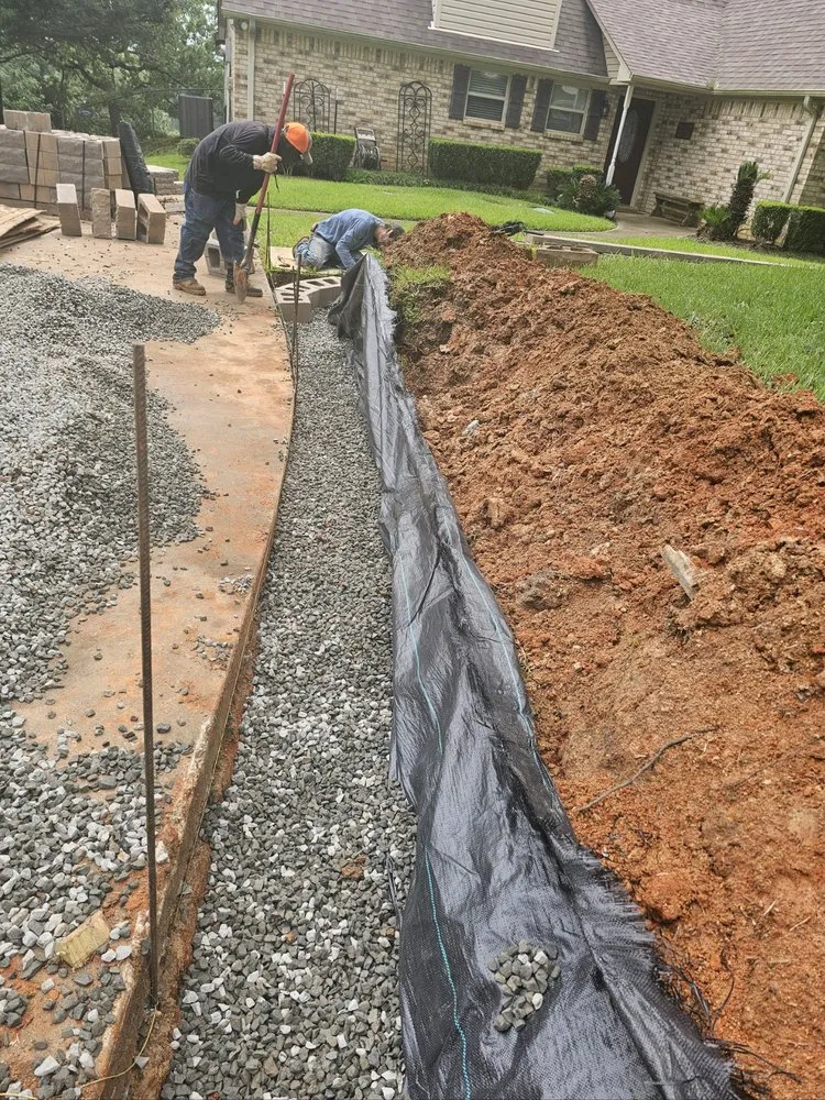 Affordable garden landscaping for year-round maintenance in Jacksonville, TX by Brother's Lawn Service