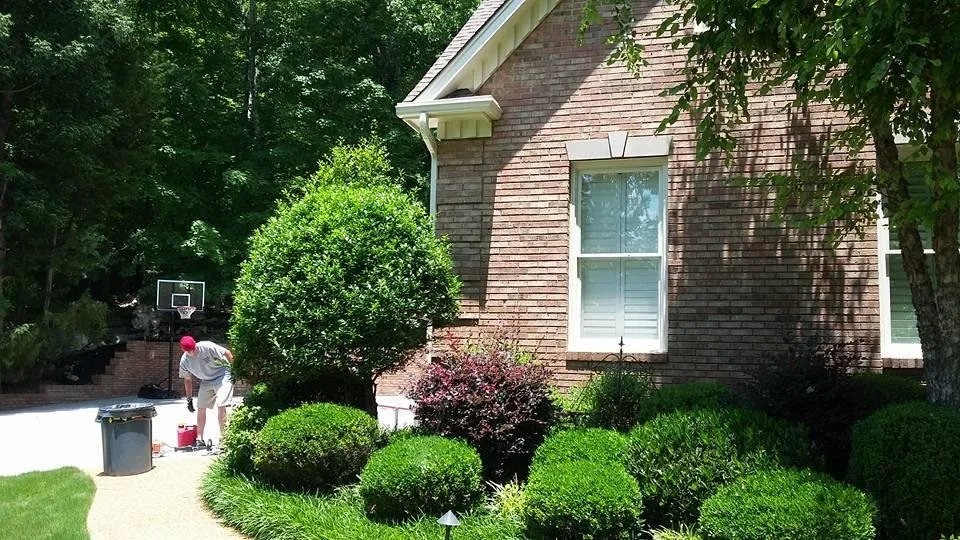 Local garden landscaping with custom design across Huntsville, AL - Brothers Lawncare Services