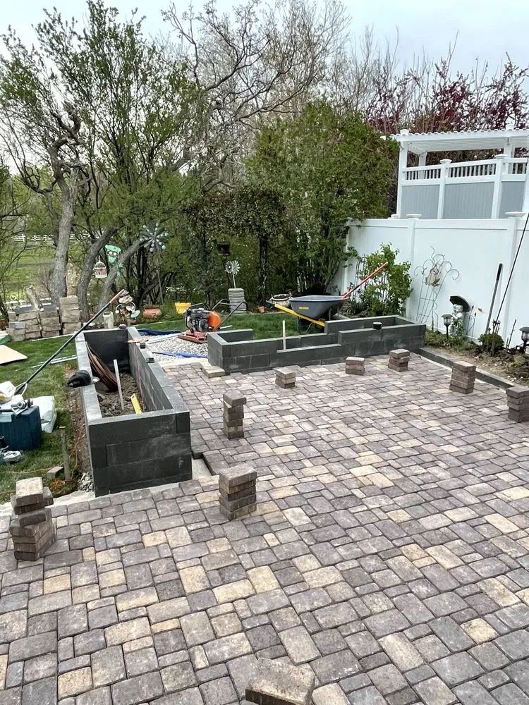 Professional garden landscaping in West Valley City, UT by Brothers Property Landscaping