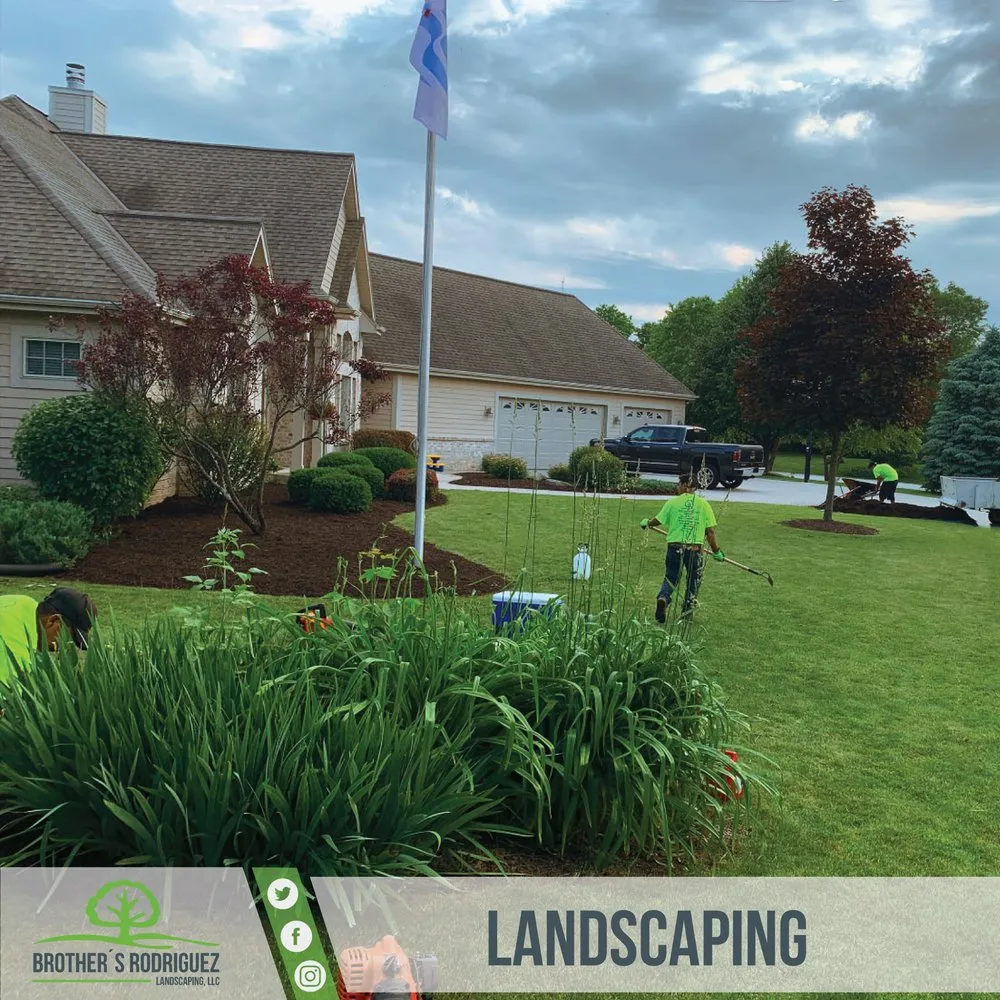 Custom residential landscaping for homes in Waukesha, WI by Brothers Rodriguez Landscaping